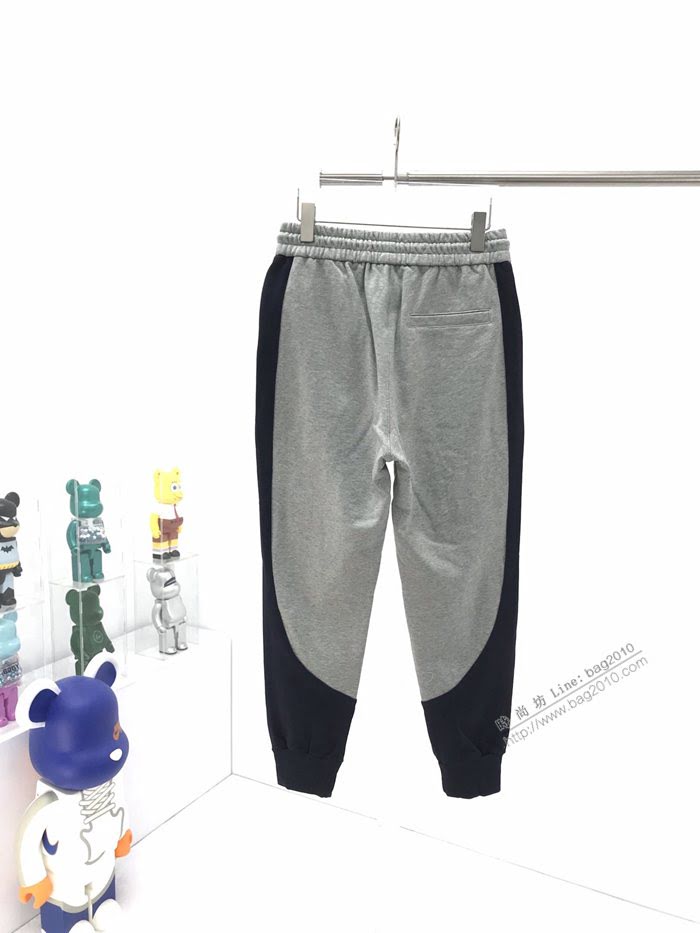 Balenciaga男裝 巴黎世家秋冬新款撞色拼接加厚衛褲  ydi3453